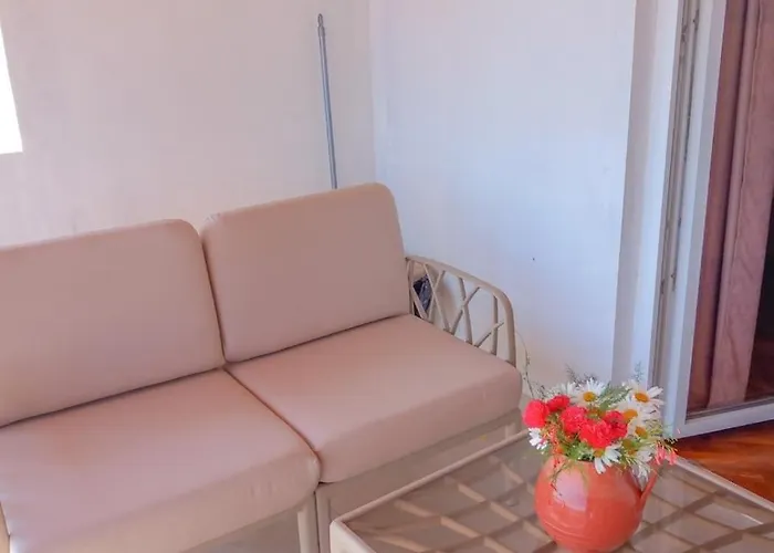 In Barbat With Sea View, Balcony, Air Conditioning 660-4 Apartment Barbat na Rabu