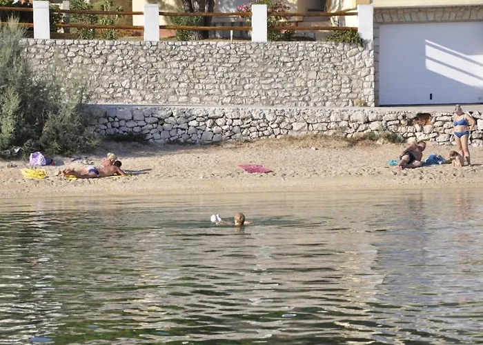 アパート In Barbat With Sea View, Balcony, Air Conditioning 660-4 *