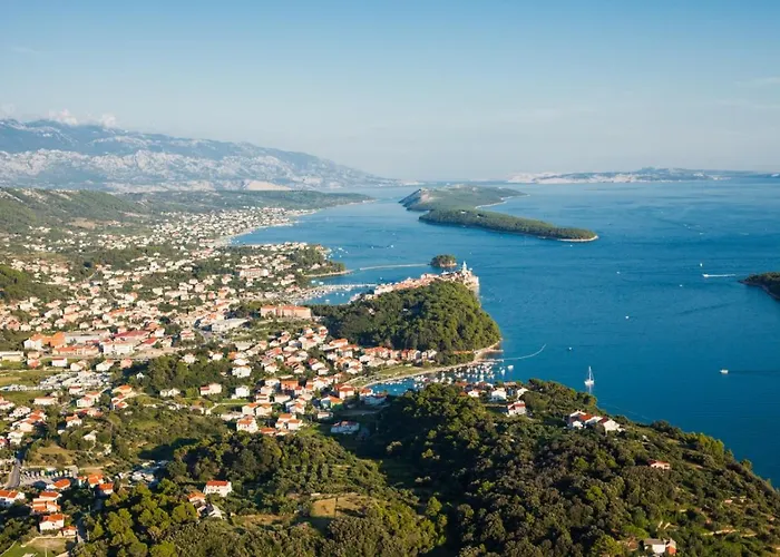 アパート In Barbat With Sea View, Balcony, Air Conditioning 660-4 Barbat na Rabu